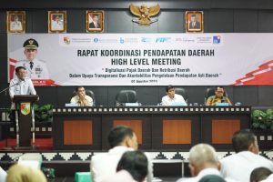 Pj Bupati M.Firsada Buka Rakor Pendapatan Daerah (High Level Meeting)