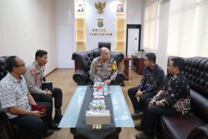 Kapolres Dan Komisioner Bawaslu Tanggamus Gelar Audiensi Bahas Pilkada 2024