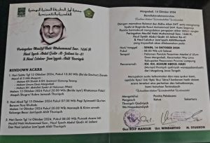Aries Sandi Hadir Dengan Undangan Resmi di Acara Maulid Nabi Ponpes Manbaul Ulum