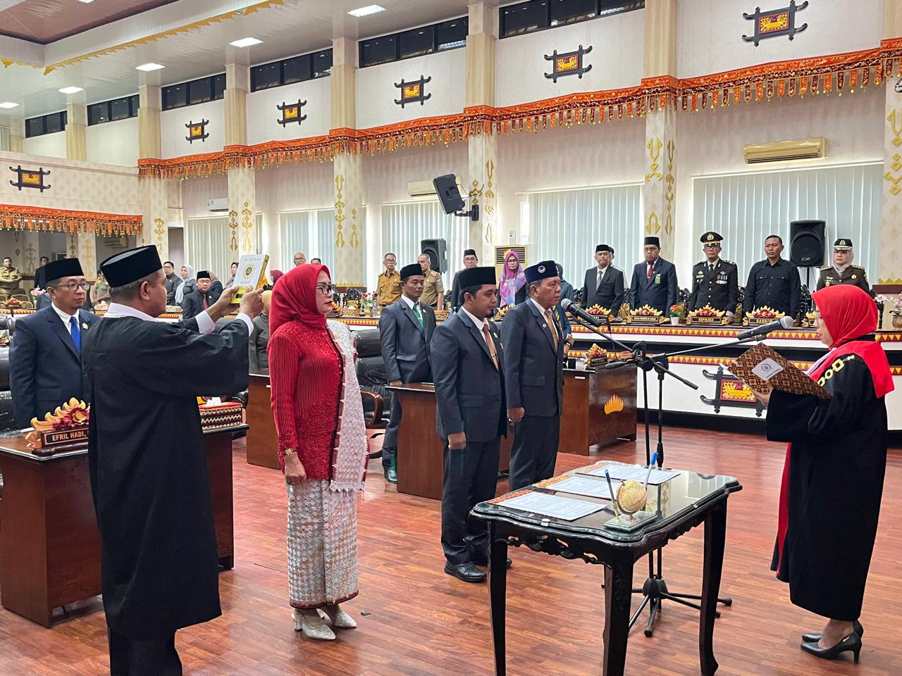 DPRD Kota Metro Ucap Sumpah Janji Jabatan 2024-2029