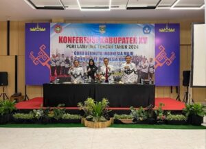 Partila Umar Resmi Jabat Ketua PGRI Lamteng