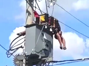 Bukan Petugas, Bahtiar Efendi Nekat Pasang Kabel ke Tiang PLN, Alhasil Tersengat Listrik dan Tewas Seketika