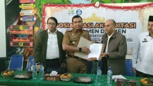 Disdikbud Lamteng Jalin Kerjasama Dengan BAN-PDM dan Kemenag Untuk Majukan Pendidikan