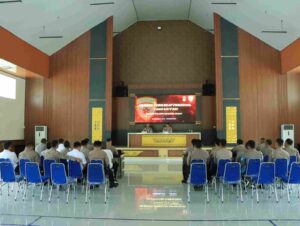 29 Personil Polres Tulang Bawang Barat Dimutasi, Kabag Sdm Berikan Arahan