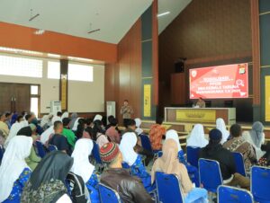 Polres Tulang Bawang Barat Sosialisasikan PPDB SMA Kemala Nusantara Bhayangkara