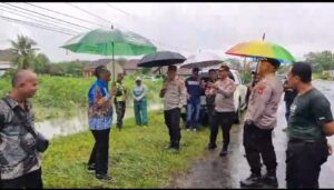 Pj Bupati Tubaba M.Firsada Bertindak Cepat Dan Tinjauan Langsung Dalam Penanganan Banjir Akibat Hujan Deras