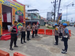 Hari Pertama Operasi Ketupat Krakatau 2025, Kasi Propam Polres Tulang Bawang Berikan 4 Penekanan Kepada Personel