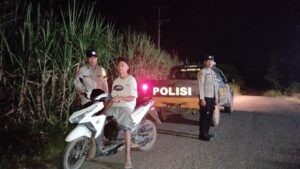 Cegah Kriminalitas, Polsek Lambu Kibang Intensifkan Patroli Malam Hari