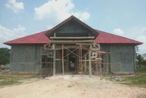 DPKP2CK Lamteng Tambah Anggaran Rp 600 Juta Selesaikan Pembangunan Kantor Subdenpom