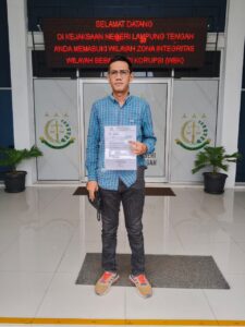 Ketua PGK Kembali Pertanyakan Kasus KONI ke Kejari Lamteng Yang Terkesan Lambat dan Tidak Ada Kepastian