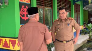 Kadisdikbud Lamteng Nur Rohman Akan Prioritaskan Rehab Tiga Ruang Kelas SDN 1 Kota Batu Yang Rusak Berat