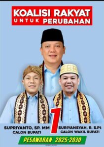 Suriansyah Ajak Masyarakat Bergandeng Tangan dan Kompak di PSU Wujudkan Pesawaran Menuju Perubahan