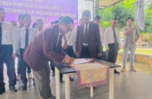 DPC Paravetindo Periode 2025-2030 Resmi Terbentuk, Siap Layani Kesehatan Hewan di Lamteng