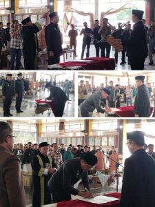 Welly Adiwantra Resmi Jabat Sekda Lamteng, Bupati Ardito Pesan Jaga Integritas