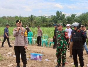 Ini Tindakan Polres Lamteng Saat Warga Tiga Kampung Duduki Lahan PT BSA