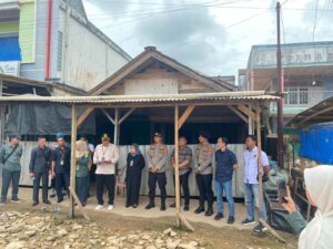 Tegas Dan Humanis.! Polres Tulang Bawang Amankan Eksekusi Perkara Perdata Di Rawajitu Selatan