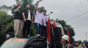 Aksi Damai ALAO Tuntut Kejari Lamteng Tuntaskan Permasalahan Dugaan KKN di Lamteng