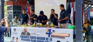 Partai NasDem Tubaba Gelar Rangkaian Kegiatan Sosial dan Pembangunan Sambut HUT ke-14