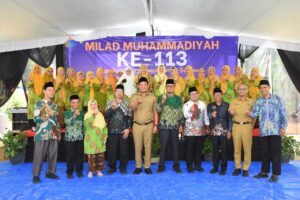 Wakil Bupati Tubaba Ajak Warga Muhammadiyah Jadi Pelopor Ekonomi Kreatif pada Milad ke-113