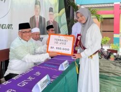 MAN 1 Lampung Tengah Menggelar Wisuda Siswa/Siswi Tahfidz Quran Terbaik