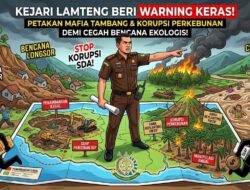 Kejari Lamteng Beri Warning Keras! Petakan Mafia Tambang dan Korupsi Perkebunan Demi Cegah Bencana Ekologis