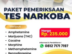 RS-MMH Tawarkan Paket Pemeriksaan Tes Narkoba Dengan Harga Terjangkau