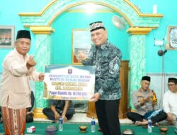 Wali Kota Metro Pimpin Safari Ramadan Perdana di Masjid Nurul Huda dan Beri Bantuan Hibah