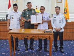 Pemerintah Provinsi Lampung Perkuat Sinergi Daerah Lewat Penandatanganan NPHD 2026