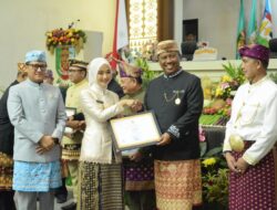 Seghak Asah dan Sulam Jalin Kepang Dua Karya Budaya Lamteng Resmi Dapat Sertifikat WBTB Kemenbud RI