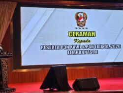 Dapat Ceramah Kasad TNI Jendral Marulli Simanjuntak, Kadisdikbud Lamteng : Kita Diberi Wawasan Geopolitik Global
