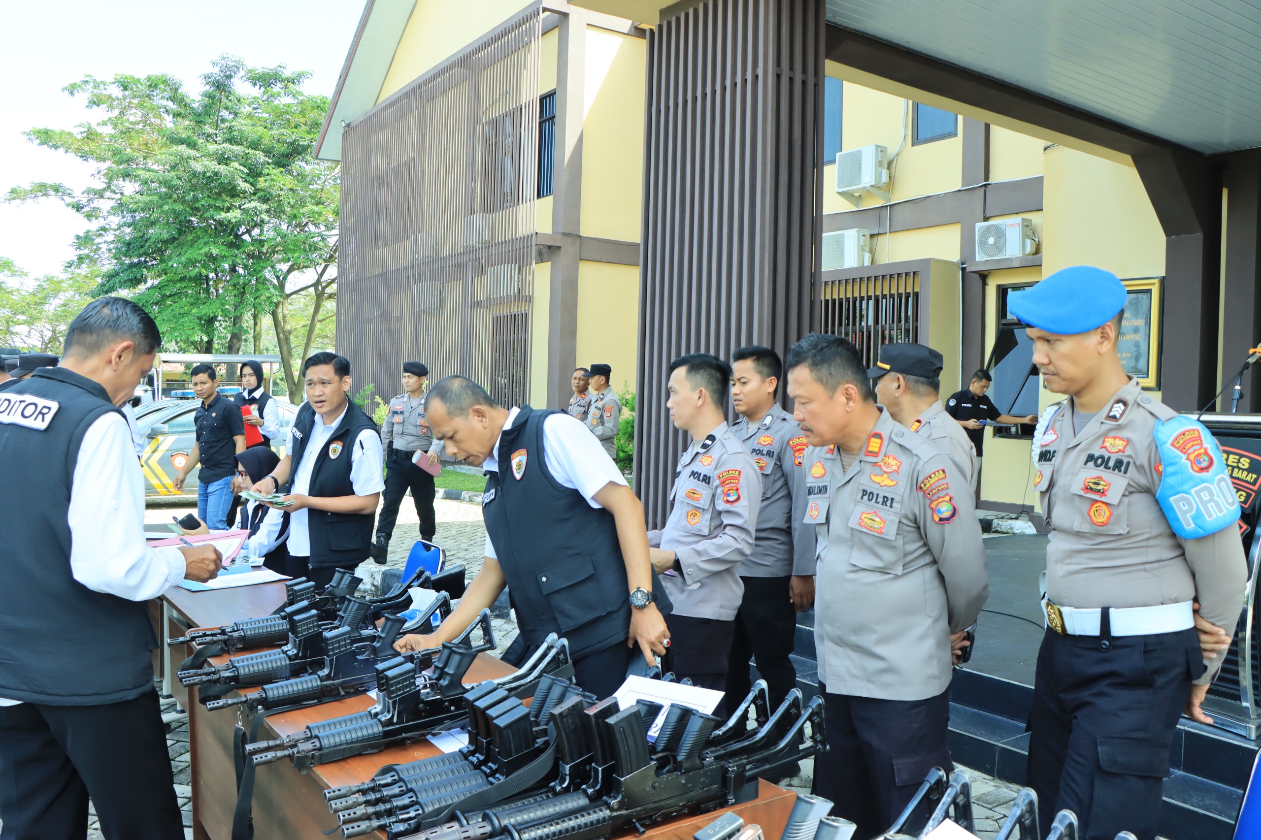 Polres Tulang Bawang Barat Terima Kunjungan Tim Audit Kinerja T.A 2026 Itwasda Polda Lampung