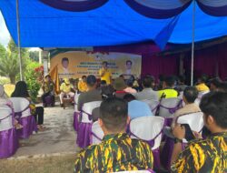 Buka Muscam PK Partai Golkar Kasui, Darlian Pone : Galakkan Program GELAM