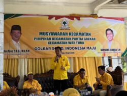 Perkuat Basis Kader, Partai Golkar Kecamatan Way Tuba Konsolidasi Melalui Muscam dan GELAM