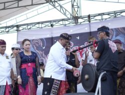 Plt Bupati Komang Buka Festival Ogoh Ogoh Terbesar di Lampung