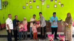 Dari Anggaran PAK, Kampung GB 3 Lamteng Salurkan Bantuan Sembako ke Masyarakat Membutuhkan