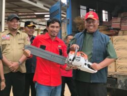 Pemkab Lamteng Salurkan Bantuan Logistik Kemensos RI di Dua Kecamatan 