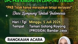 DPC PKB Lamteng Sambut Harlah ke-28, Ada Pasar Murah Sampai Cek Kesehatan Gratis