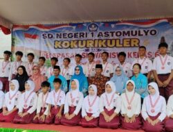 SDN 1 Astomulyo Gelar Kokurikuler dan Pelepasan Siswa Siswi Kelas 6