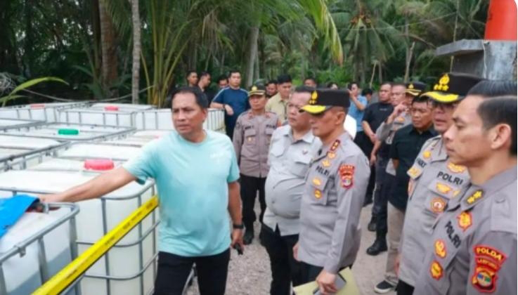 HEBOH.!! Polda Lampung Tegaskan Komitmen Berantas Mafia BBM