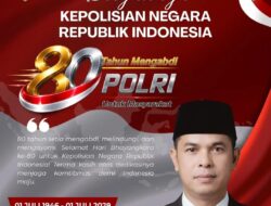 Selamat Hari Bhayangkara ke-80, Plt Kaban Kesbangpol Lamteng: Polri Semakin Presisi dan Dekat di Hati Masyarakat