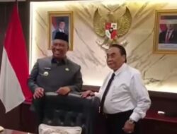 Optimalkan Tata Kelola Pemerintahan, Plt Kepala Bapenda Dampingi Plt Bupati Lamteng Temui Wakil Ketua MPR RI