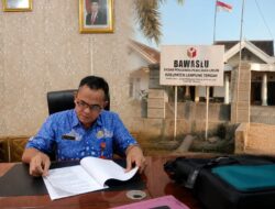 Kantor Jadi Sorotan, Plt Kaban Kesbangpol Lamteng Ingatkan Bawaslu Jaga Kondusifitas