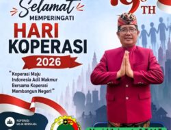 Dinas Perindustrian Lampung Tengah Ucapkan Selamat Hari Koperasi ke-79: Momentum Bangun Negeri