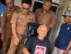 Tanggap Informasi Viral, Dinsos Lampung Tengah Turun Tangan Bantu Mbah Paiman