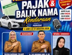 Bapenda Lamteng Gencarkan Sosialisasi Pemutihan Pajak Kendaraan, Warga Diajak Manfaatkan Program Hingga 31 Agustus 2026