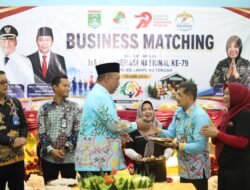 Dukung Kemajuan Ekonomi Daerah, Plt Bupati Lampung Tengah Hadiri Business Matching Hari Koperasi Nasional ke-79