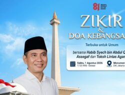 Sambut HUT ke-81 RI, Wakil Ketua I DPRD Lamteng M.Ilyas Ajak Masyarakat Hadiri Zikir dan Doa Kebangsaan
