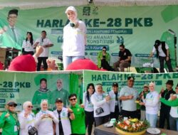 Rayakan Harlah ke-28, DPC PKB Lamteng Hadir Melayani Rakyat