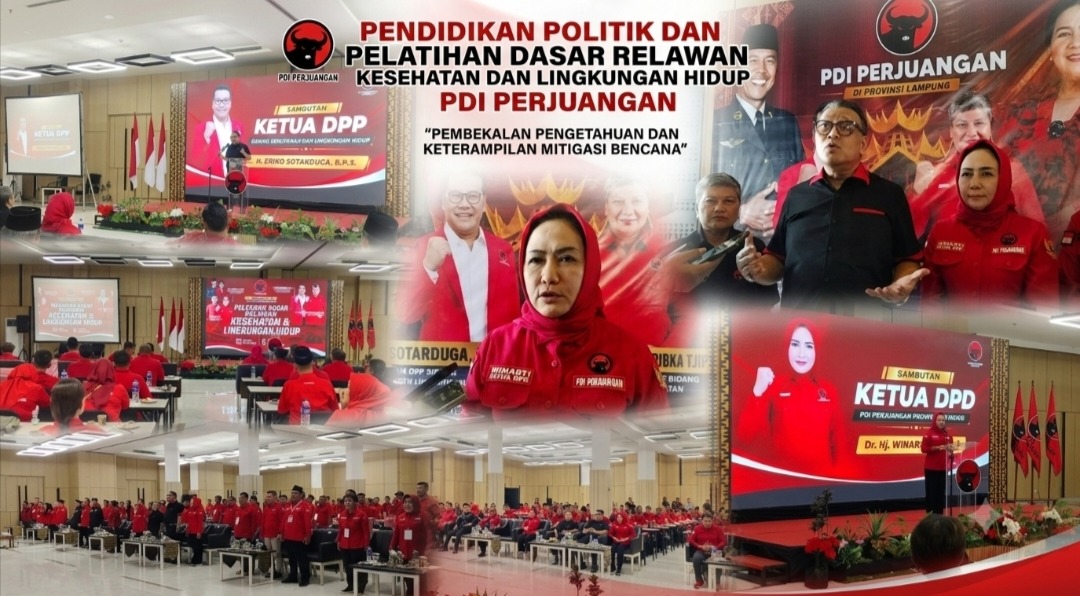 Eriko Sotarduga Sampaikan Tiga Pesan Ketum PDIP ke Relawan, Tekankan Mitigasi Bencana Anak Gunung Krakatau