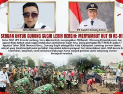 Jelang HUT RI Ke-81, Ketua NGO JPK Lamteng Beri Seruan Plt Bupati Benahi Wajah Ibu Kota Gunung Sugih